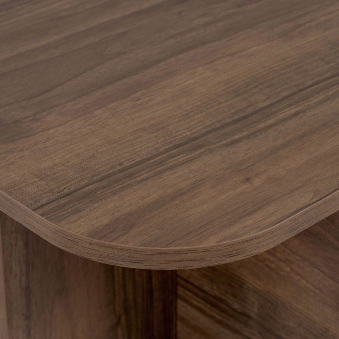 Hanah Home Akira - Venezia Walnut Mesa de Café Hanah Home Akira - Venezia Walnut Mesa de Café